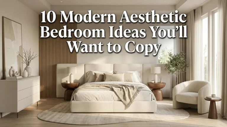 10 Modern Aesthetic Bedroom Ideas You'll Want to Copy