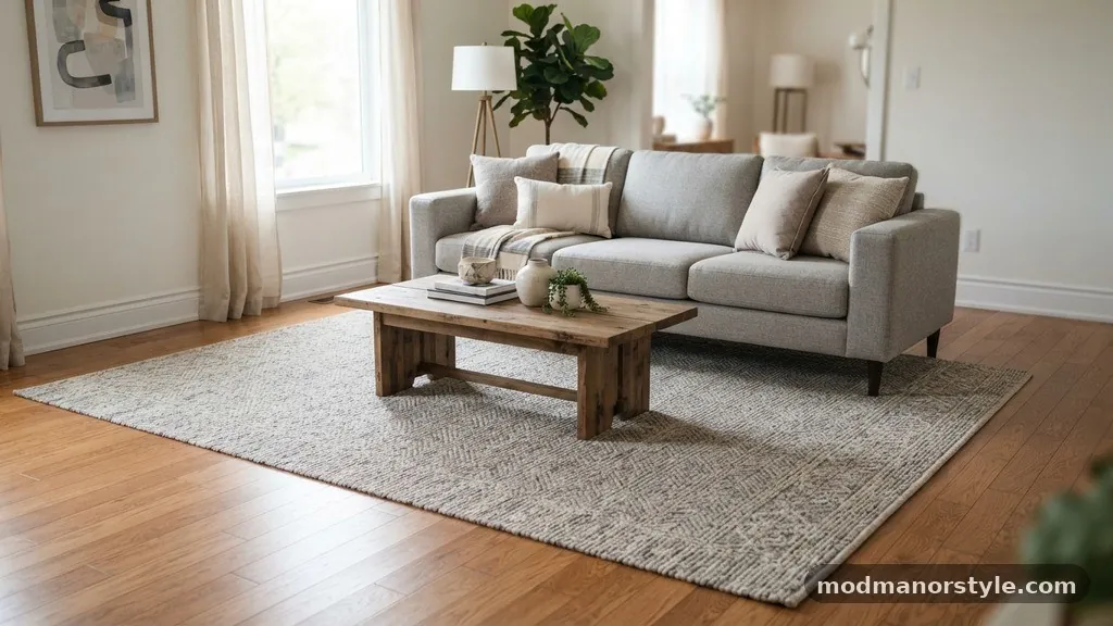 The Standard Dimensions for 84-Inch Sofas - What Size Rug Fits Under a Standard 84-Inch 3-Seater Sofa?